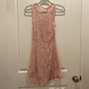 Wet Seal Lace Dress with Slip